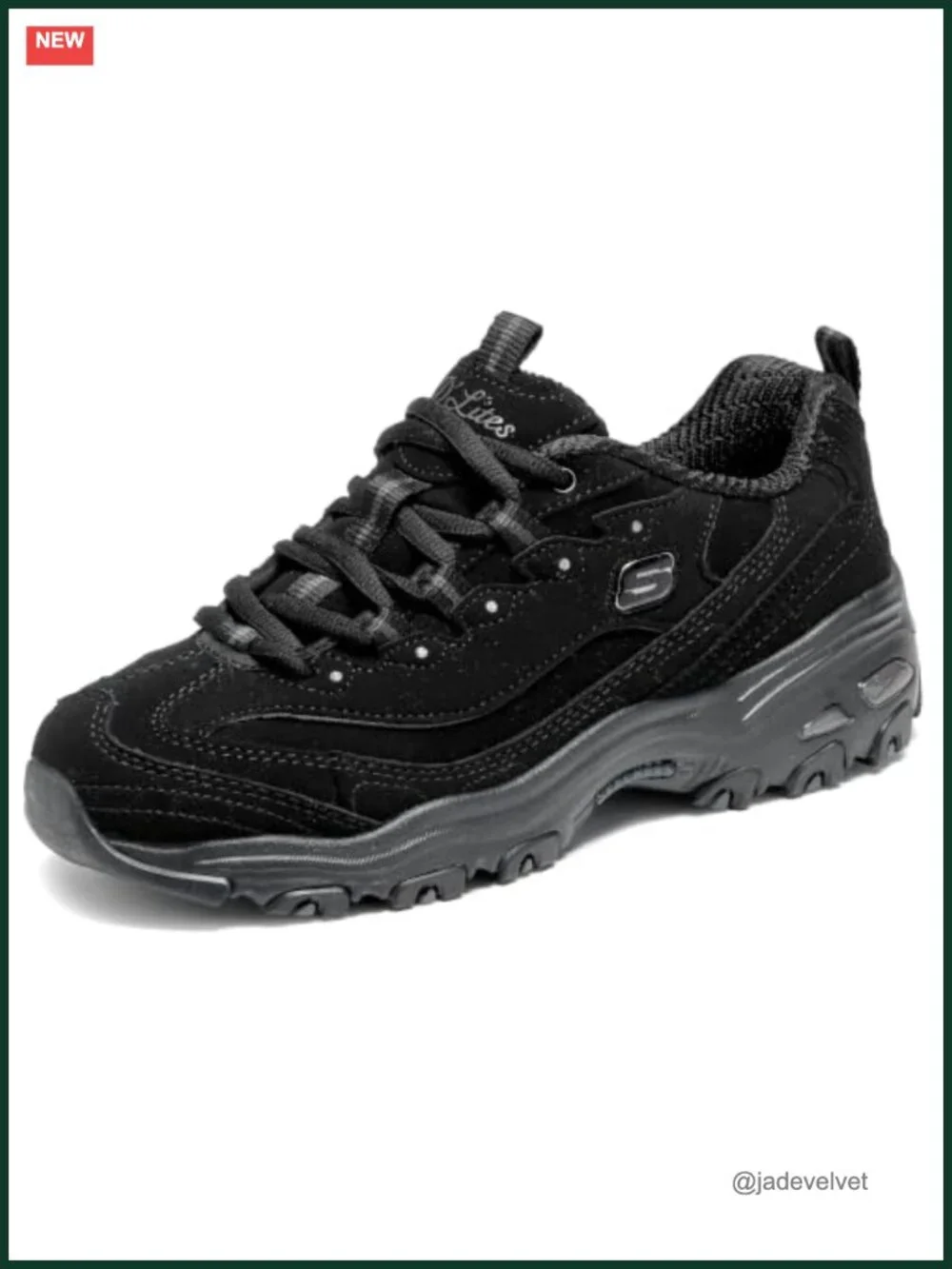 Skechers D'lites Women's Fashion Sneakers with Air-Cooled Memory Foam, Lace-Up